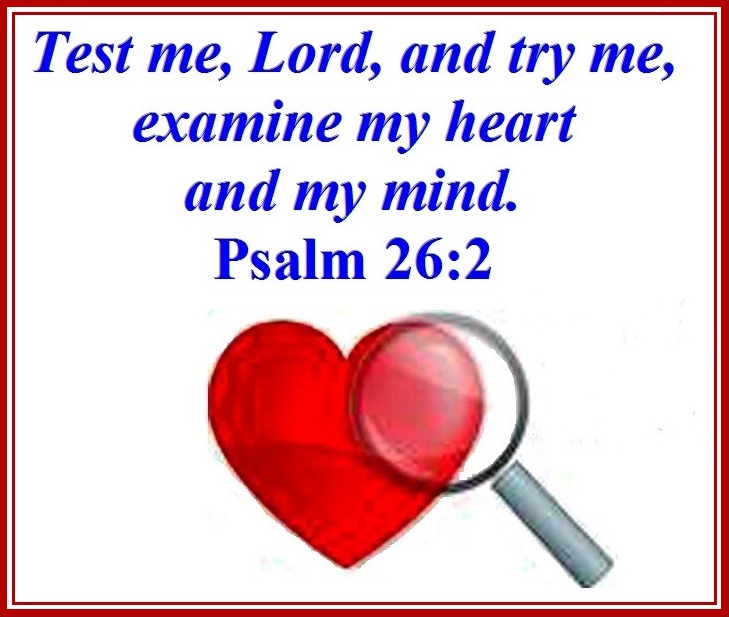 test me Lord